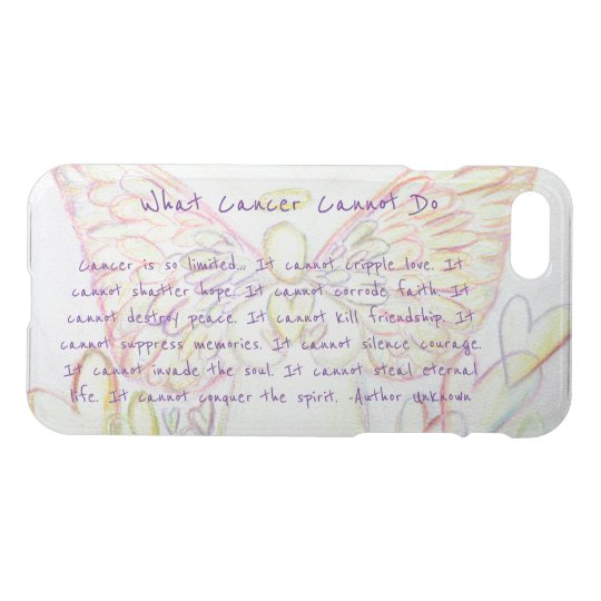 Funda Para iPhone 8/7 Qué cáncer no puede hacer el caso de encargo del