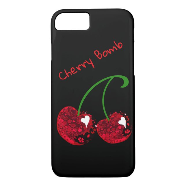 Funda para iPhone 8 de Red Cherries (Reverso)