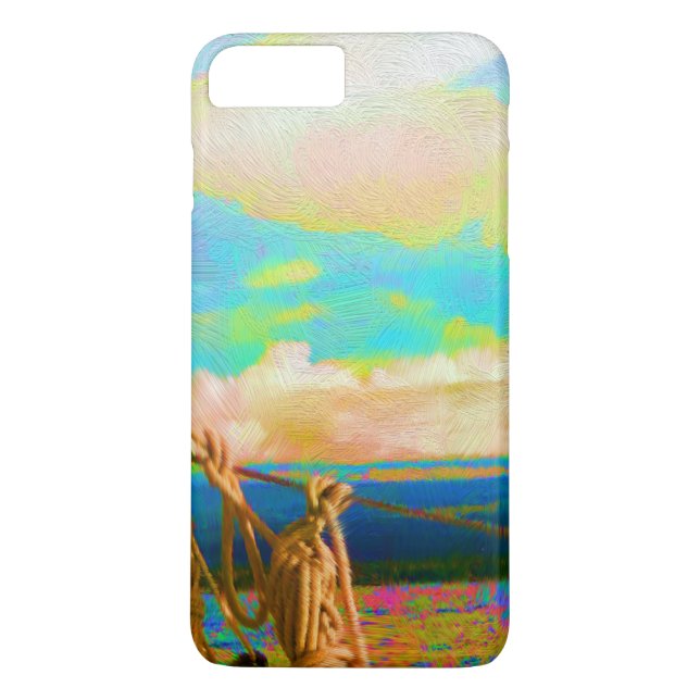 Funda para iPhone 8Plus en vela (Reverso)