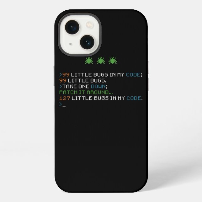Funda Para iPhone 99 pequeños errores en mi código de programación d (Reverso )