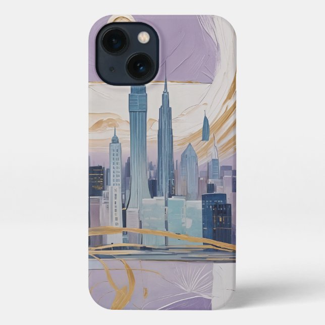 Funda Para iPhone A Lunar Cityscape (Reverso )