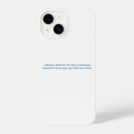 Funda Para iPhone 14 A subtle reminder not to text your ex