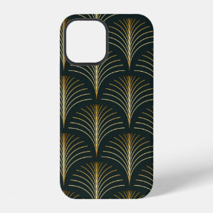 Funda Para iPhone 12 Abanico de repetición art déco sin fisuras de esti
