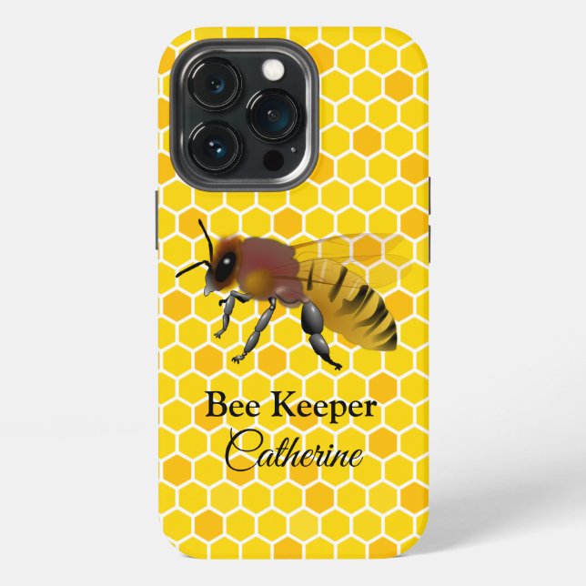 Funda Para iPhone Abeja Melífera (Reverso )