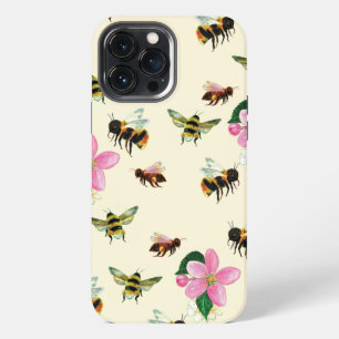 Funda Para iPhone 13 Pro Max Abejas y abejorros
