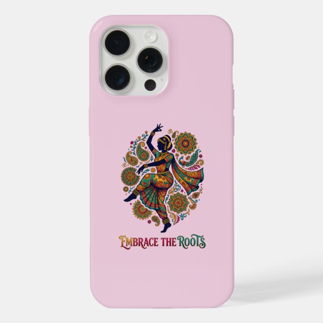 Funda Para iPhone Abraza el baile de raíces (Reverso )