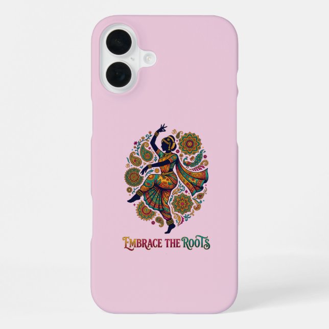 Funda Para iPhone Abraza el baile de raíces (Reverso )