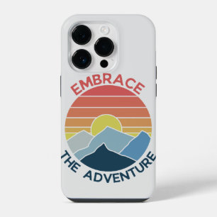 Funda Para iPhone 14 Pro Abraza la aventura montaña tiempo de aventura