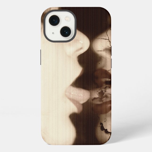 Funda Para iPhone Abrazo Caído (Reverso )