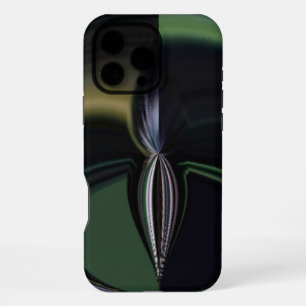 Funda Para iPhone 16 Pro Max Abrazo de Aurora Arte Abstracto Cosmos Caleidosc