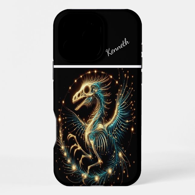 Funda Para iPhone Abrazo del rator celeste (Reverso )