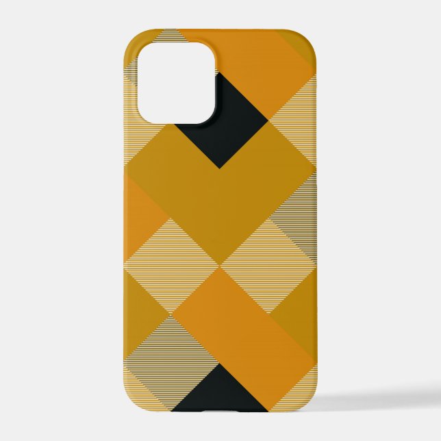 Funda Para iPhone Abstracción geométrica cuadrada 9 (Reverso )