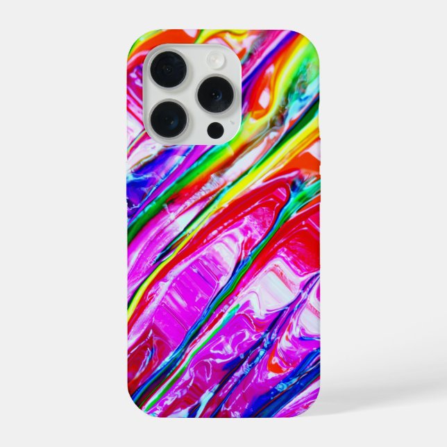 Funda Para iPhone  Abstract art (Reverso )