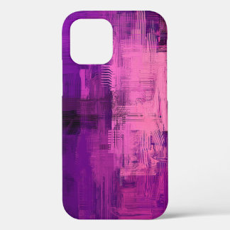 Funda Para iPhone 12 Abstract background. 2d illustration. Digital back