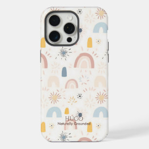 Abstract Boho Rainbow Pattern - Minimalist Nature