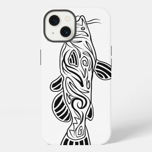Funda Para iPhone Abstract Catfish iPhone 6 Case (Reverso )