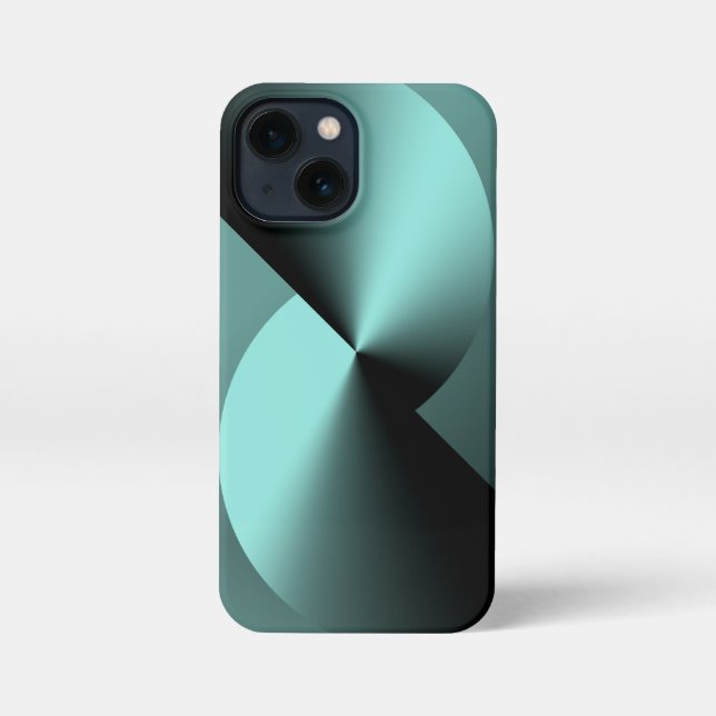 Funda Para iPhone Abstract Geometric iPhone 13 Mini Case (Reverso )