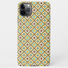 Funda Para iPhone 11Pro Max Abstract geometric pattern with diamond shapes