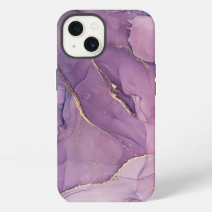 Funda para iPhone abstracta de lila Case-Mate