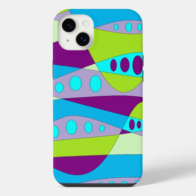 Funda Para iPhone Abstracto (Reverso)