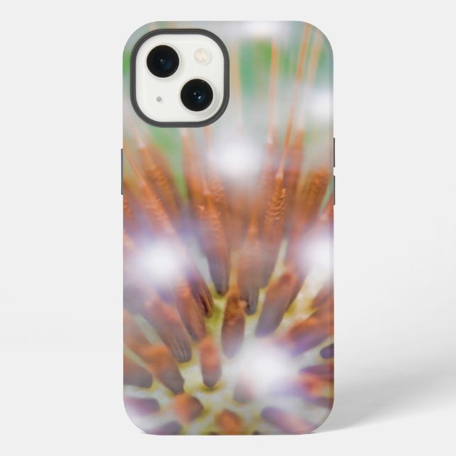 Funda Para iPhone Abstracto de cabeza de semilla de diente de león (Reverso )
