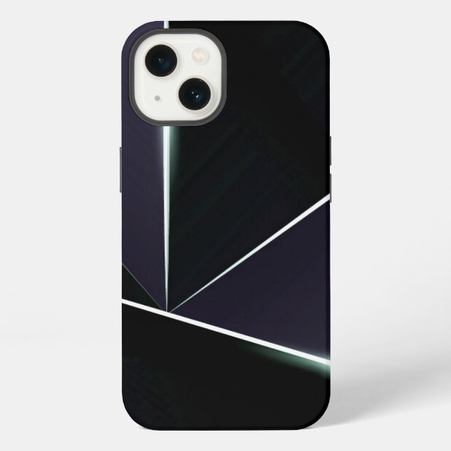Funda Para iPhone Abstracto Geométrico (Reverso )