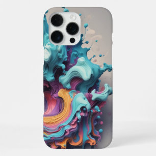 Funda Para iPhone 16 Pro Max Abstracto Vibrante: Haz de Tu Teléfono una Obra de