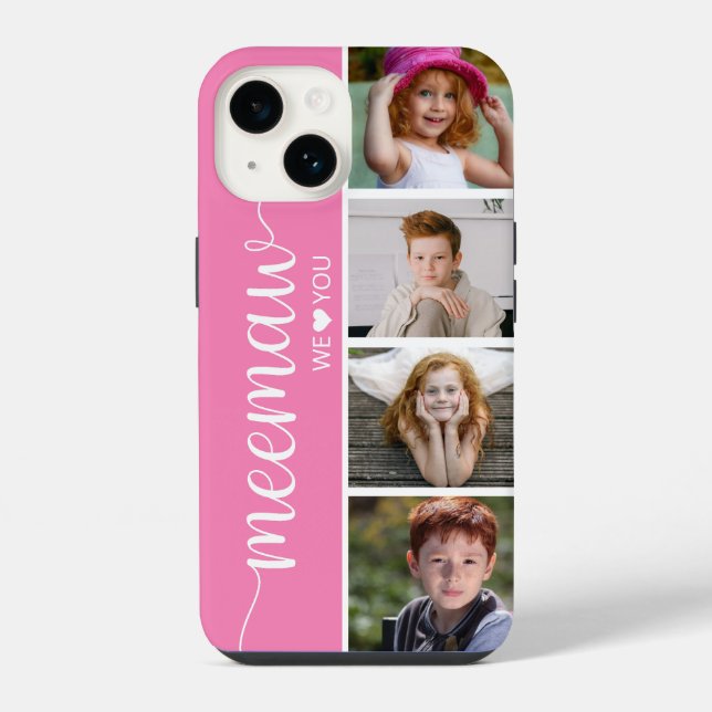 Funda Para iPhone Abuela 4 Foto (Reverso )