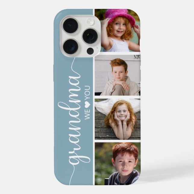 Funda Para iPhone Abuela para Foto (Reverso )