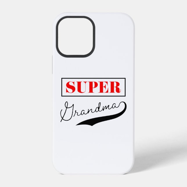 Funda Para iPhone Abuela Súper (Reverso )