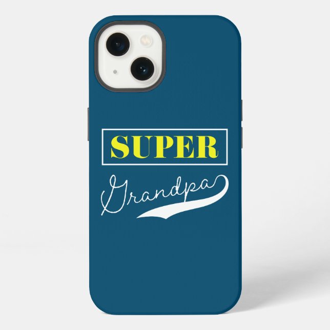 Funda Para iPhone Abuelo Super (Reverso )