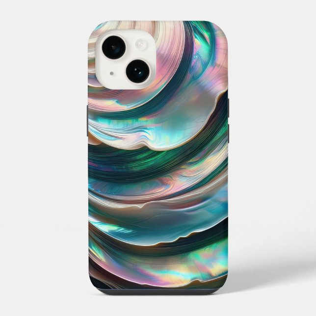 Funda Para iPhone Abulón Nácar (Reverso )