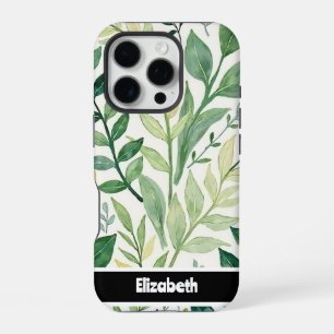 Funda Para iPhone 16 Pro Accesorio de teléfono inteligente botánico de vege