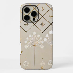Funda Para iPhone 16 Pro Max Accesorios Murugi Diente de León Dorado