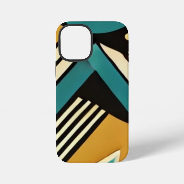 Funda Para iPhone Accesorios Murugi DreamScape Geometría (Reverso )