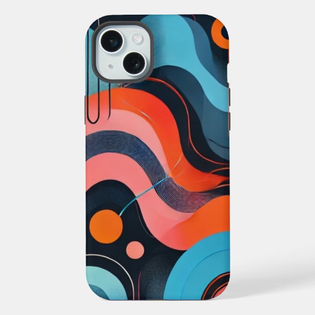 Funda Para iPhone Accesorios Murugi Vivid Flow  (Reverso )