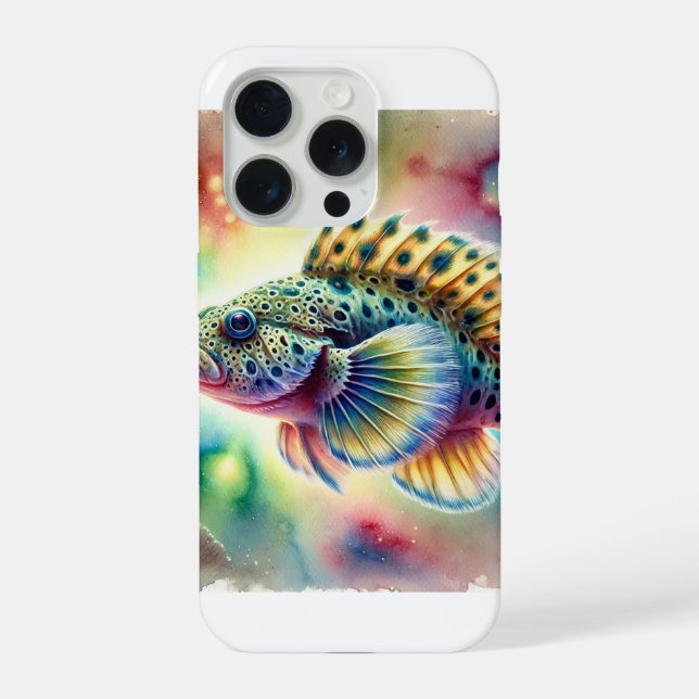 Funda Para iPhone Acedia ocelada 120924AREF135 - Watercolor (Reverso )
