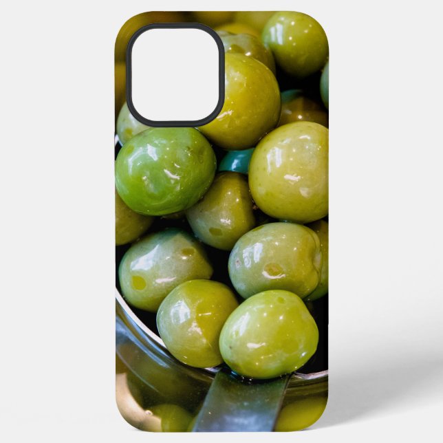 Funda Para iPhone Aceitunas Verdes Dulces Castelvetrano (Reverso )