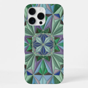 Funda Para iPhone 16 Pro Max acentos verdes azules