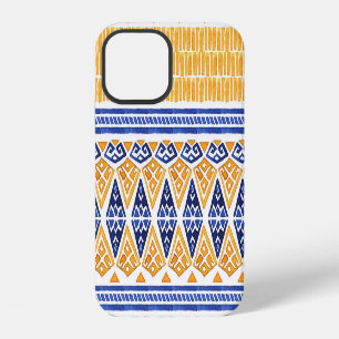 Funda Para iPhone 12 Acuarela Bohemia: Patrón Artístico sin Marea.