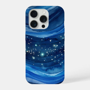 Acuarela de agua profunda estrellada