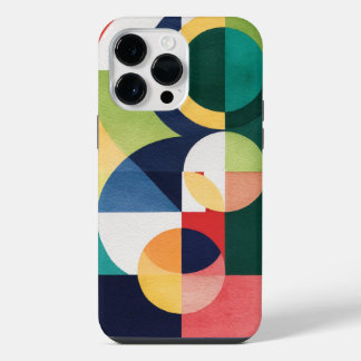 Funda Para iPhone 14 Pro Max Acuarela de Bauhaus - Estuche para teléfono verde