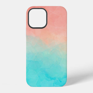 Funda Para iPhone 12 Acuarela. Tonos pintados a mano, banner texturizad