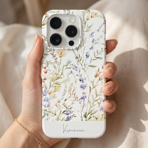 Acuarelas de flores silvestres