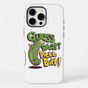 Funda Para iPhone 16 Pro Max ¡Adivina qué! ¡Culo de pepino! Pepino divertido