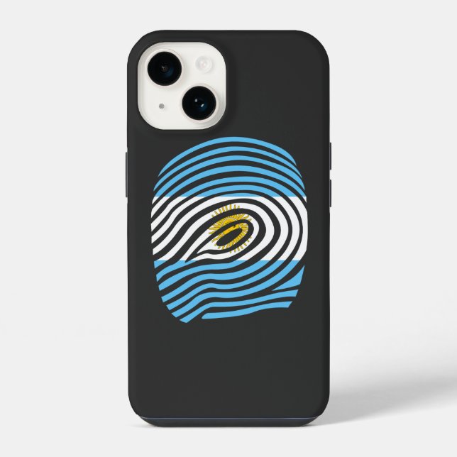 Funda Para iPhone ADN de Argentina (Reverso )