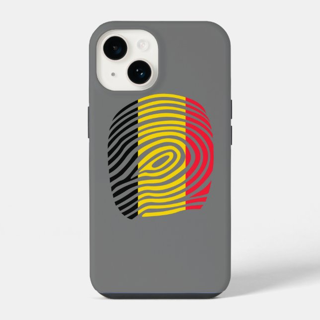 Funda Para iPhone ADN de Bélgica (Reverso )