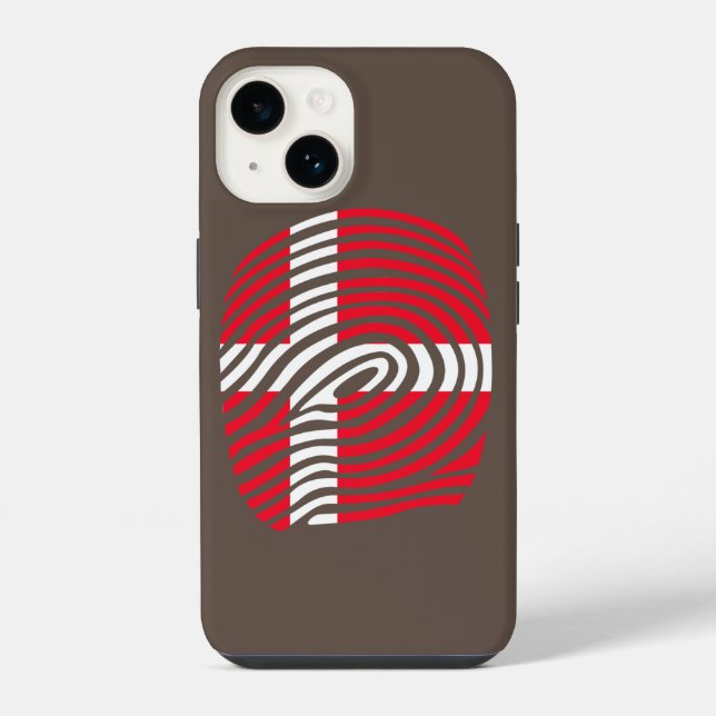 Funda Para iPhone ADN de Dinamarca (Reverso )