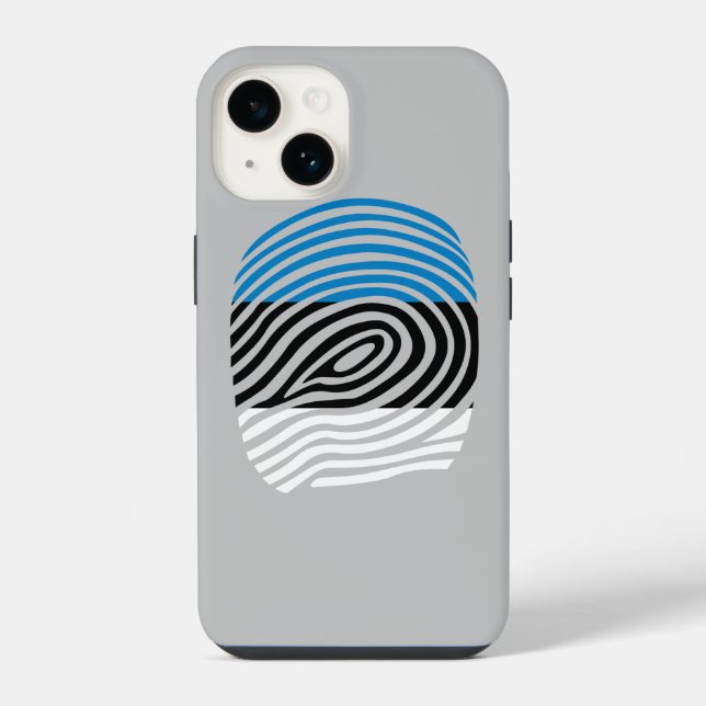 Funda Para iPhone ADN de Estonia (Reverso )