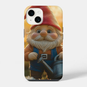 Funda Para iPhone 14 Adorable gnomo de jardín con regadera